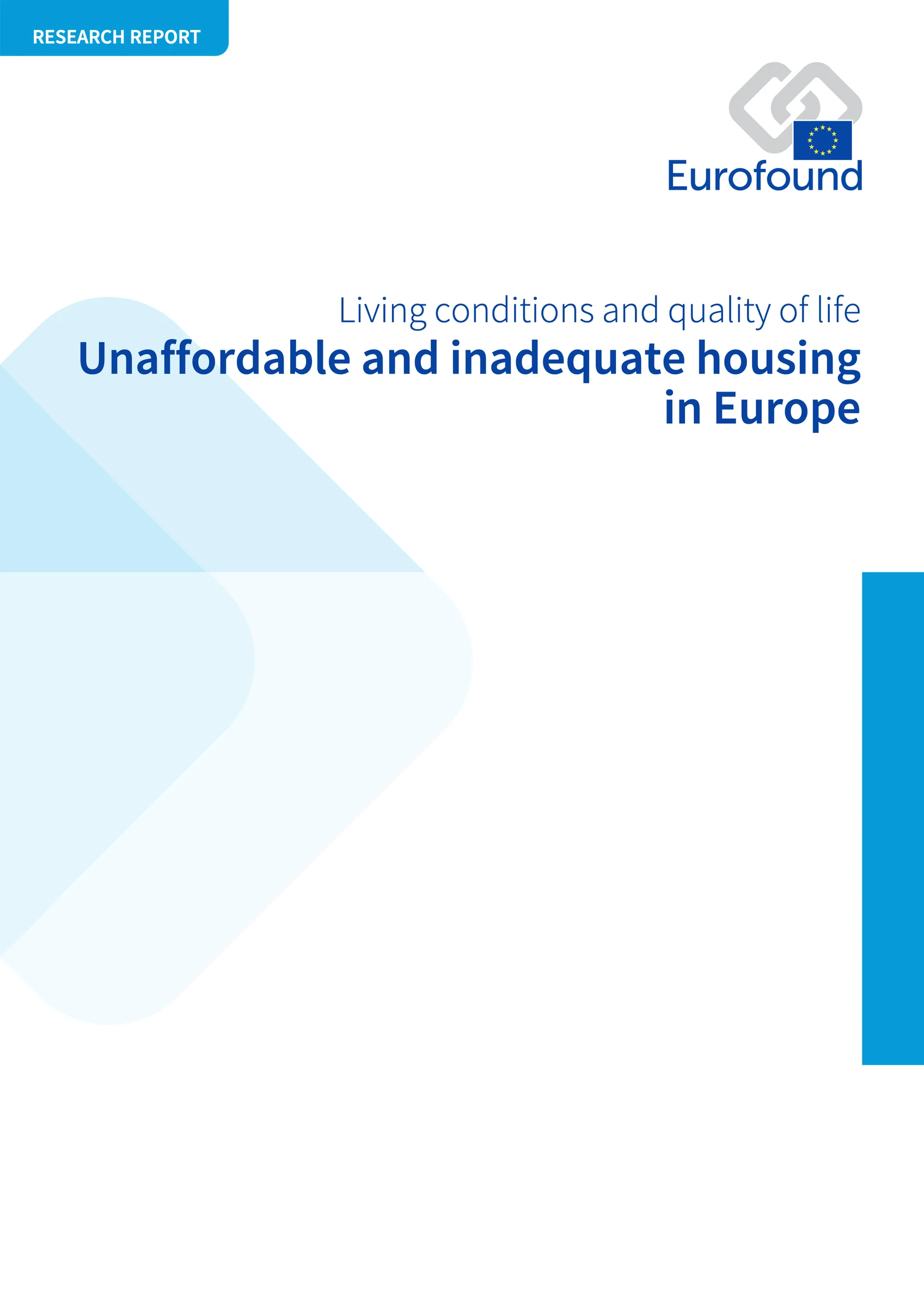 Unaffordable and inadequate housing in Europe