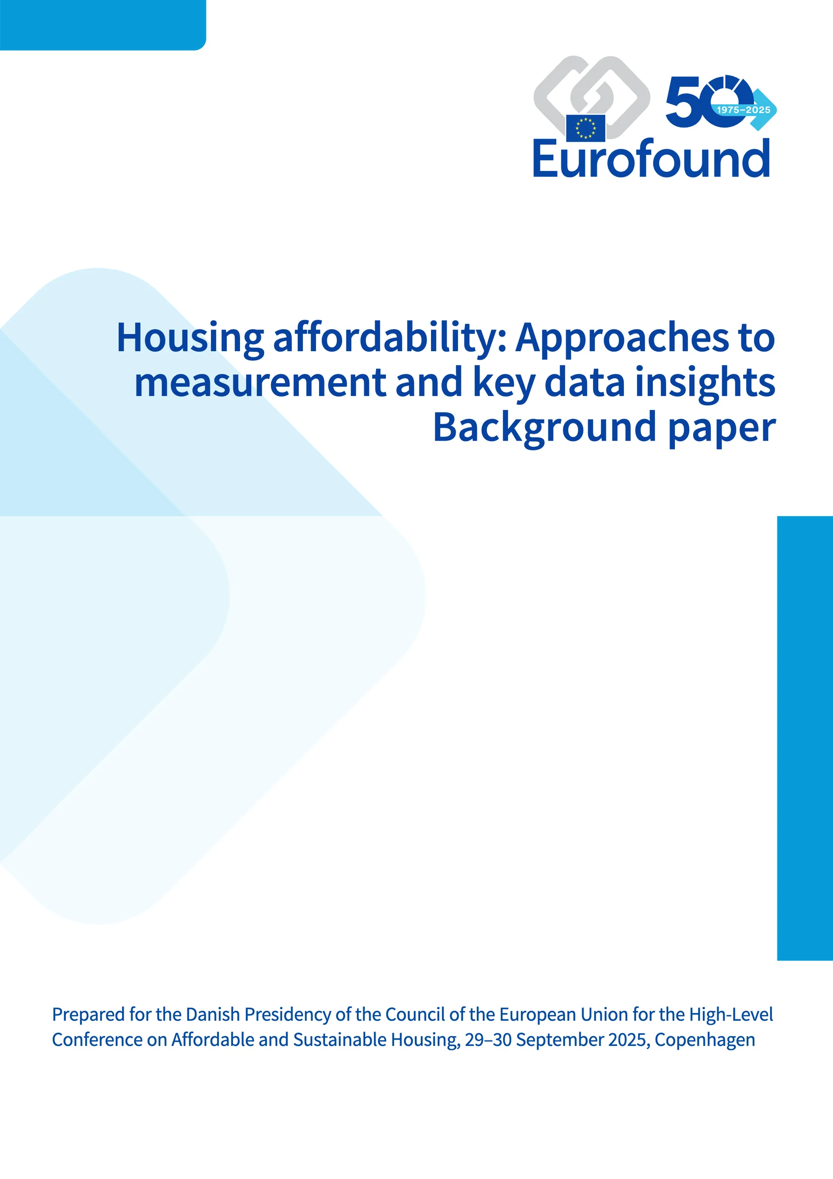Housing affordability: Approaches to measurement and key data insights