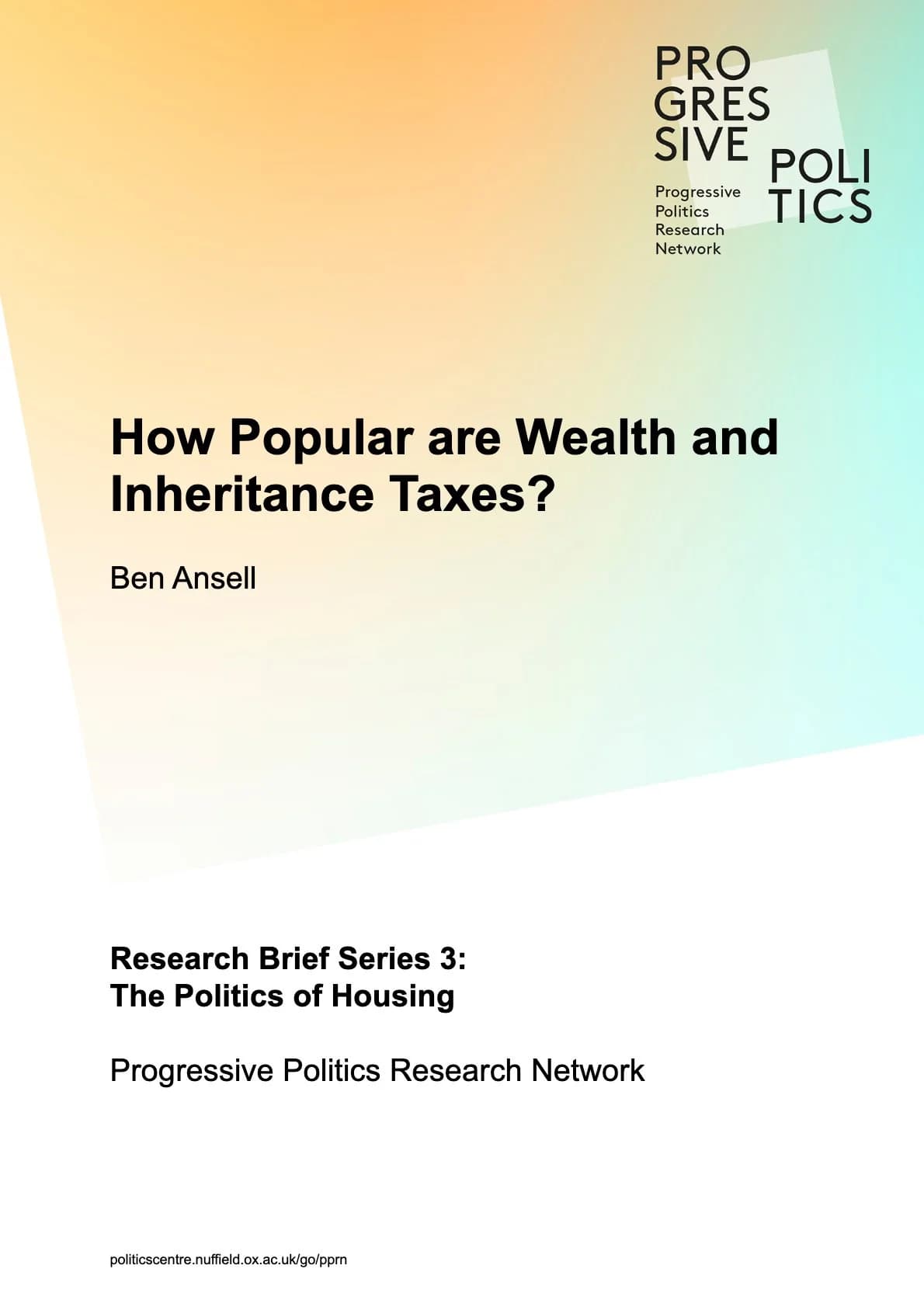How Popular are Wealth and Inheritance Taxes?