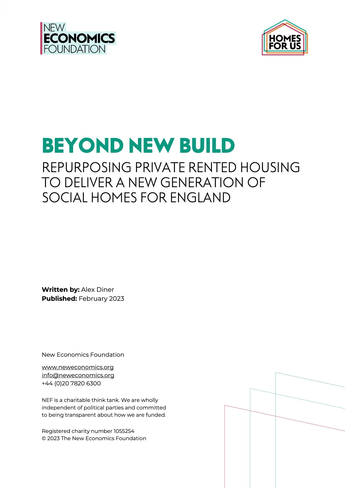 Beyond New Build: Repurposing Private Rented Housing to Deliver a New Generation of Social Homes for England